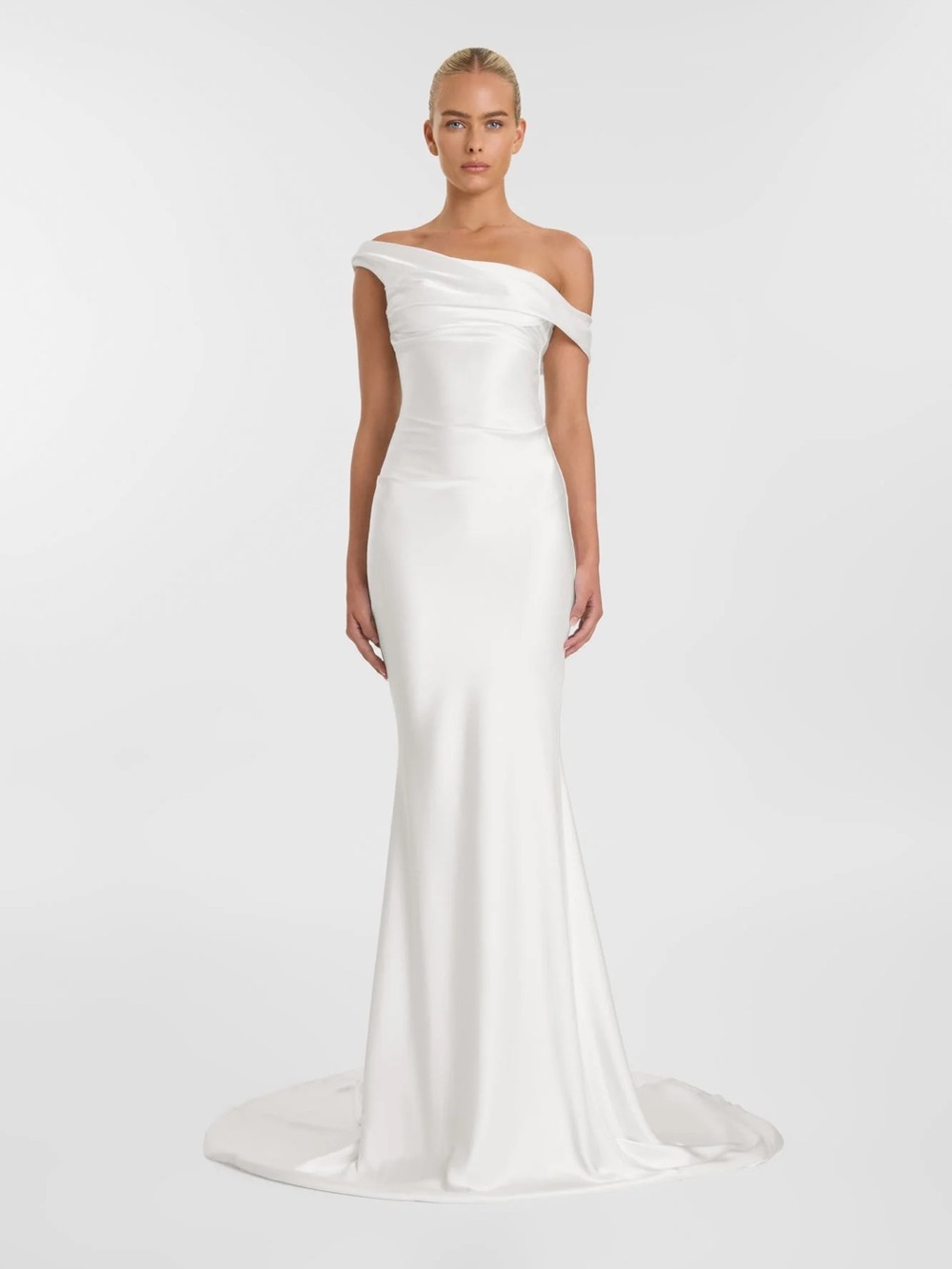 KYHA Studios FOX, style C755, Bright Ivory Unaltered - Picture 3 of 5